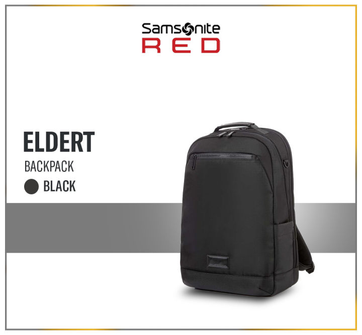 Samsonite Red Label Backpack L Eldert Black Lazada Indonesia