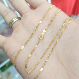 (Có ký hiệu-Bền bỉ cả năm) Dây Chuyền Xích Dập Cao Cấp- Hàng chuẩn titanium dùng tắm rửa thoải mái