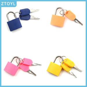 ZTOYL  Mini Strong Steel Padlock Travel Suitcase Drawer Dormitory Locks With 2 Keys