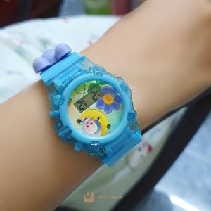 [HCM]Đồng hồ trẻ em - Đèn led đổi màu kèm nhạc (Nhiều màu)