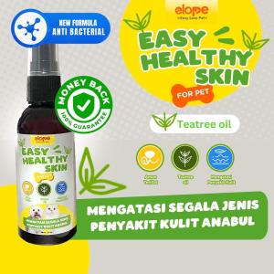 ELOPE Obat Spray Penyakit Kulit Jamur  Luka Infeksi Ringworm Scabies Kucing Anjing  Easy HealthySkin