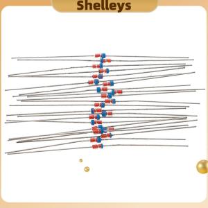 [Shelleys] 20ชิ้น1N34A DO-35เครื่องตรวจจับเจอร์เมเนียมไดโอด AM FM วิทยุคริสตัล