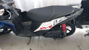 KULIT JOK SARUNG JOK COVER JOK CUSTOM BAHAN MBTECH YAMAHA MIO Z MIO M3 MIO S