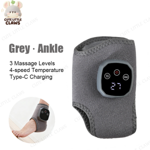 【SG Seller】Electric Ankle Heating Massager&Wrist Massager with Heating and Vibration for Ankle Pain Relief TypeC