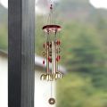 Lucky wind chimes，Wind Chimes Outdoor,wind chimes front door,Garden Yard Bells Hanging Charm Decor Windchimes Ornament Tube number 4,Money tree Wind Chimes Bell good luck Decorations. 