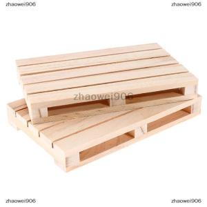 zhaowei Mini Pallet gỗ Đồ uống đế lót ly cho đồ uống nóng và lạnh Pallet gỗ