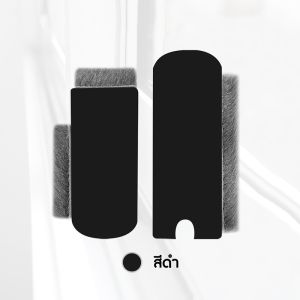 แผ่นปิดช่องว่างหน้าต่าง กันจิ้งจก กันฝุ่น บล็อกลม ซีลหน้าต่าง สำหรับบาน(1 ชุดมี 2 ชิ้น ชิ้นบนและชิ้นล่าง)
