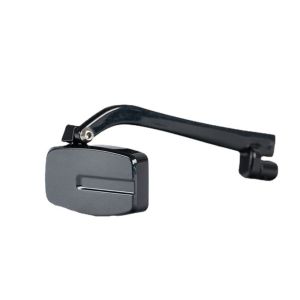 ANANAA HD Clear Lens Cycling Rearview Mirror 360° Adjustable Anti Glare View Bike Helmet Mirror Durable Metal Arm ABS Riding Safety Mirror Road Bike Riding