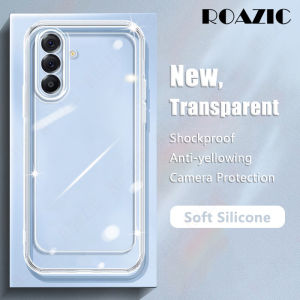 Roazic HD trong suốt chống sốc Ốp điện thoại cho Samsung Galaxy A56 5g Ốp điện thoại silicon điện thoại trong suốt Bìa Shell JS02