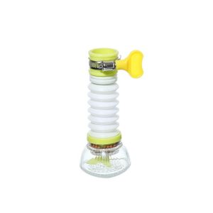 SADSAF Splash-proof Flexible Spray Head Water Saving Adjustable Diffuser Bathroom Supplies Filter Accessories 360 Degree Extendable Faucet Splash Filter Kitchen Shower Tap Water Tap Extension