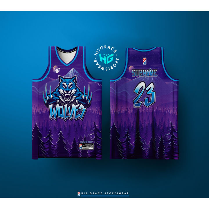 Design Violet Black And Purple Basketball Jersey 229 HG BASKETBALL