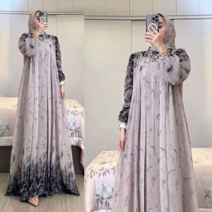 MAHLINI SET HIJAB CERUTY BABYDOL PREMIUM TERLARIS GAMIS SYARI MUSLIMAH KEKINIAN DRESS RAYA PALING DI CARI GAMIS SET HIJAB TERBARU