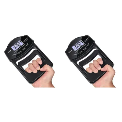 Grip Strength Tester 396Lbs/180Kg Digital Hand Dynamometer Grip Strength Meter USB LCD Screen Hand Grip Dynamometer