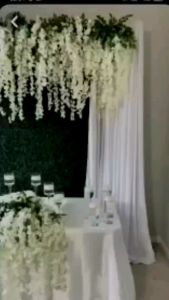 Backdrop Background polos kain kilap filamin tinggi 2m x 4 meter TIDAK REMPEL