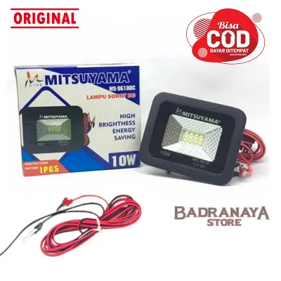 Lampu Sorot LED DC 12V 50 30 10 Watt Putih Tembak 50W 30W 10W