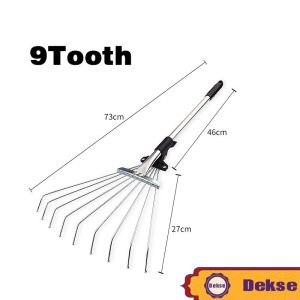 Sapu Garuk Daun / Sampah Leaf Rake / Teleskopik Sapu Garuk / Penggaruk Daun