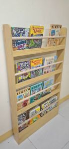 Happy Kiddos #2005 Wall Bookrack Book Organizer Shelf