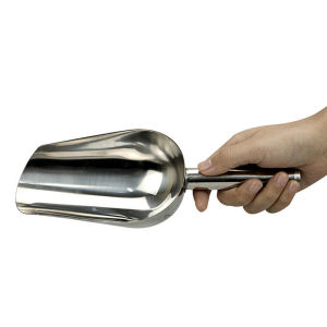 Animal Grain Scooper Heavy Duty ABS Scoop Containers Feeders for Chicken Pig Oxen Horse Homesteaders