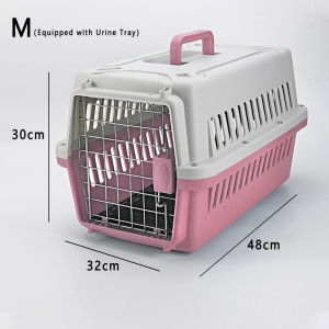Pet Carrier Travel Cage Cat Dog carrier Cat Carrier Crates Airline Approved Pet Cage Large Capacity