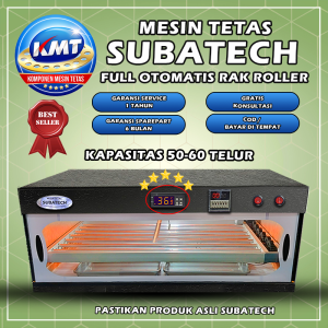 Mesin Tetas Telur Full Otomatis Penetas SUBATECH MTFORR 50