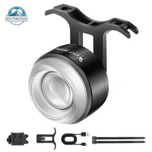 【New Arrival】 LED Mountain Bike Warning Light USB Charging Cycling Auto Brake Sensing Taillight Waterproof Riding Safety Accessories