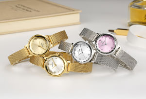 WWOOR Branded Small Dial Wristwatch For Women Original Sliver Stainless Steel Waterproof Analog Quartz Casual Ladies Watch Model 8871