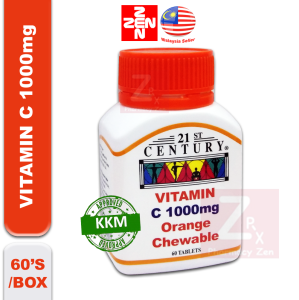 21St Chewable Vitamin C 1000Mg 60s