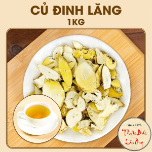 Rễ đinh lăng khô thái lát 1kg củ đinh lăng khô thơm sạch - Lãn Ông