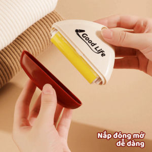 [HCM] Cây Lăn Bụi Quần Áo Lăn Bụi Silicon Siêu Dính Cây Lăn Lông Mèo Mini Tái Sử Dụng -Cozy520