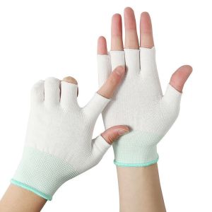 BLACKON Leo núi Thoáng khí Lái xe Trà Chọn Găng Tay Găng Tay Rắn Màu Sắc Hiển thị Ba Ngón Tay Ngoài trời Đi Xe Đạp Ngón Windproof Hiển thị Hai Ngón Tay Anti-Skid Găng Màn Hình cảm ứng Găng Tay Găng Tay Người đàn ông Găng Tay Nylon Găng Tay