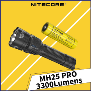 NITECORE MH25 PRO UHi 40 LED 3300Lumens Rechargeable Flashlight Include 21700 5300mAh Battery
