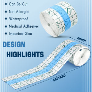 Transparent Stretch Adhesive Bandages Waterproof Clear Bandage Protective Adhesive Bandages Dressing Tape