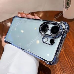 Vivo V60 5G Vivo เคสสำหรับ Vivo ชุบ V60 5G Vivo X200 FE X200FE เคสใส่โทรศัพท์ Amor กันกระแทก TPU นิ่มกันกระแทกยืดหยุ่นป้องกันการตกสี่มุมเพิ่มฝาหลังใสใส