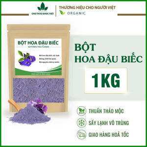 Bột hoa đậu biếc 1kg (Mask dẻo mặt nạ dưỡng da tự nhiên) - Chợ Thảo Dược Việt