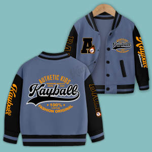 KAY Jaket Hoodie Zipper Anak Inisial A-Z Laki Laki Perempuan Umur 3 4 5 6 7 8 9 10 11 12 13 Tahun