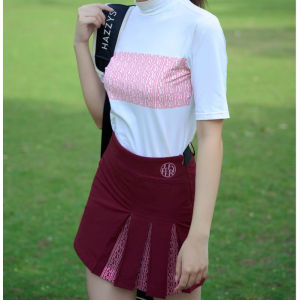 Chân Váy Nữ Le Fiery Hồng Tập Luyện Thể Thao Golf Tennis Cao Cấp Chính Hãng | Jessie Skirt in Pink