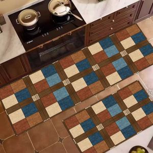 2pcs Kitchen Carpet Floor Mat Non slip Thicken Doormat Rugs Kitchen Mats Bathroom Carpets outdoor carpet