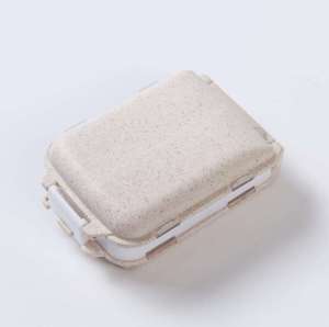 8 Grids Medicine Box Pill Dispenser Pillbox Drug Storage Box Portable Tablet Organizer Med Pill First Aid Kit Container 3 layers