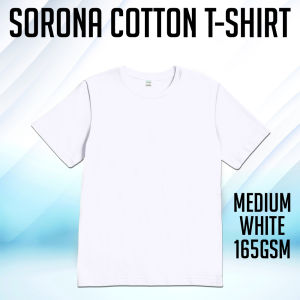 Easyprint Quaff Soft Stretch Sorona Cotton T-Shirt Black and White Colors Available sizes S M L XL