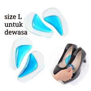 Silicone Gel Insole / Insole Sepatu / Insole Impor / Insole Lembut