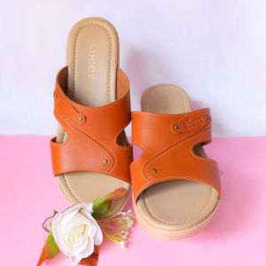Sandal Slop Wedges Wanita Big Size / Jumbo Size 41-43