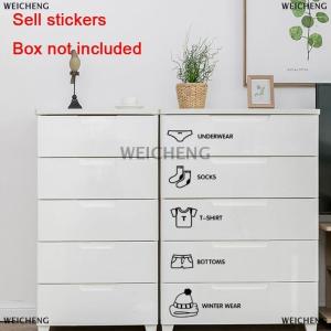 [COD] WEICHENG Bé cậu bé quần áo dán trang trí nội thất tủ quần áo Sticker Decal phòng ngủ nghệ thuật Sticker