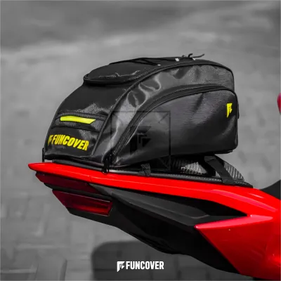 Tas Motor Jok Belakang Touring Box Pannier Tailbag TEZEMA by Funcover