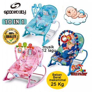 Bouncer bayi spacebaby ZX 1803 kado bayi sandaran bayi bouncer bayi goyang elektrik bouncer sugar baby boncer bouncer pliko