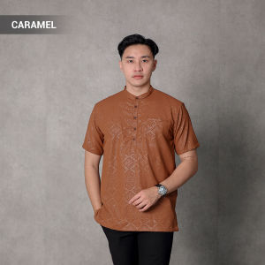 BROGUY Kemeja Koko Pria Dewasa Lengan Pendek Barra