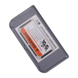 Card Holder Sun Visor Mobil Tempat Kartu E-Toll E-Money Organizer HM064