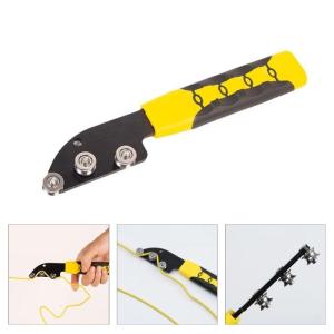 Wire Tubing Straightener Tool Electrical Box Terminal Paralleling Straightener Manual Wire Straightener for Metalworking