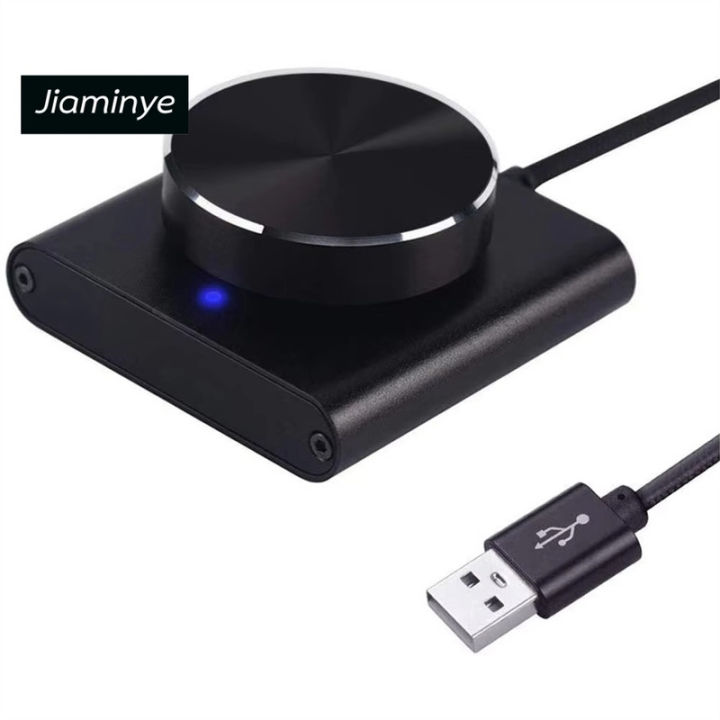 Usb Sound Button Knob Single-Button USB Volume Control for Computer Speakers, Multimedia ...