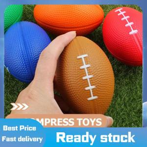 Sports🚴🏻♀️ Pu bọt rắn bóng bầu dục Grip bóng cho phát hành và giảm áp lực bóng đá đồ chơi bóng