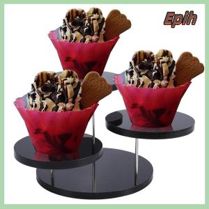 [Epih] Cupcake Stand Acrylic Display Stand For jewelry Cake Dessert Rack Party Decor